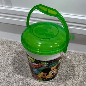 Whirley Walt Disney World Parks Green Mickey Mouse Popcorn Bucket